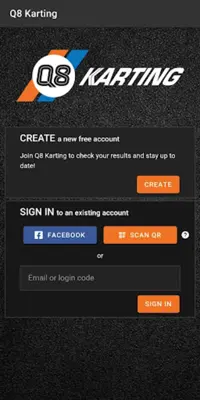 Q8 Karting android App screenshot 1